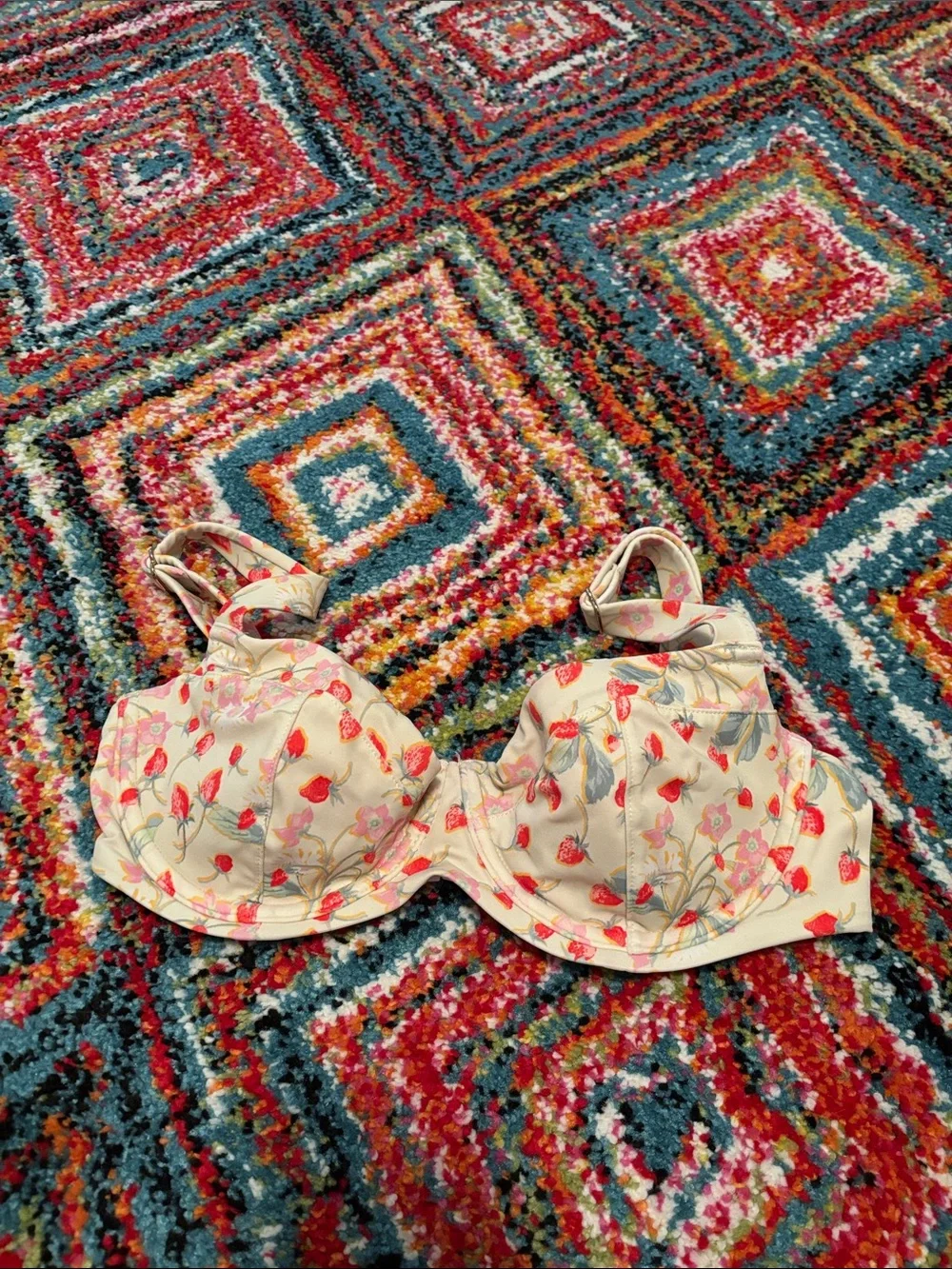 Victoria's Secret Floral Underwire Bikini Set